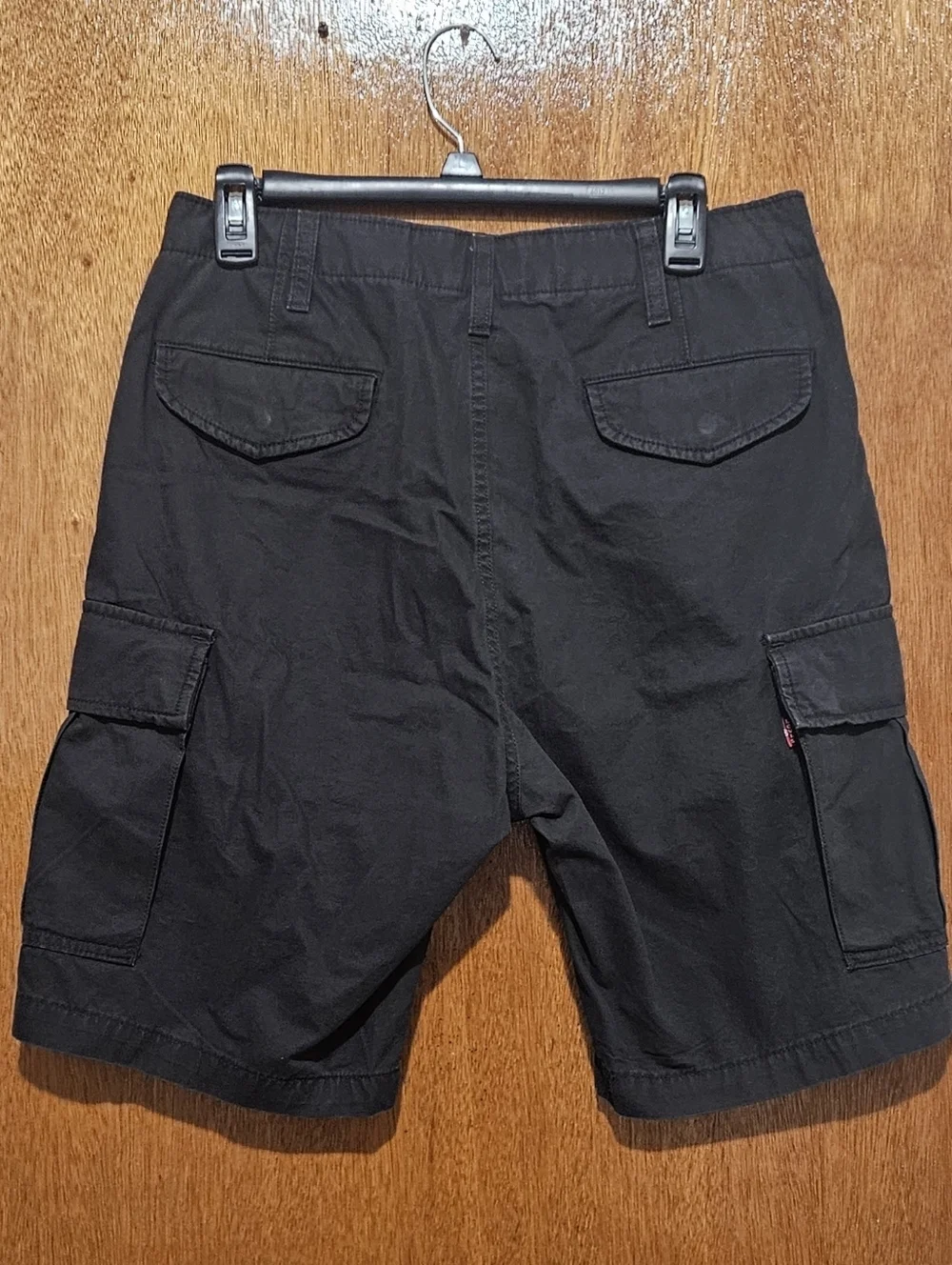 Levi's Men's Carrier Cargo Shorts - Black - Size 30 - 9